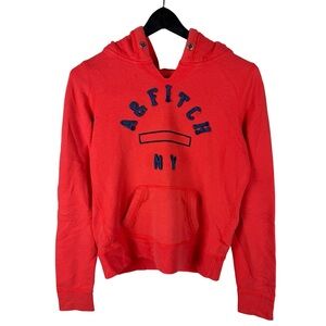 Women’s Y2K Abercrombie & Fitch Mall Core Cute Pullover Pink Hoodie Size S